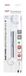Tombow EHR-KUR Precisiegum MONO zero en navulling met ronde punt, 2,3 mm diameter, wit/blauw/zwart