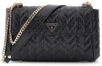 GUESS Stacey Convertible Xbody Flap Black Zwart Schoudertas