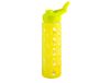 H&H Yellow Borosilicate and Silicone Bottle, 0.55Cl, Tap