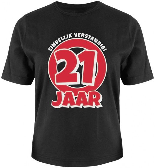 Paper Dreams T shirt Leeftijd 21 jaar katoen zwart one size