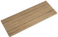 Saniclass Tops Topblad - 140x1.2x46cm - afgeronde hoeken - warm eiken