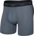 SAXX underwear co SAXX Heren Boxershort Quest Quick-Dry Mesh - Boxer met BallPark Pouch® - Onderbroek Sneldrogend & lichtgewicht - Zwart - S