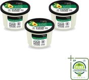 Organic Shop 3 x Masque capillaire Avocat & Miel - Hydratant et Adoucissant - 250 ml