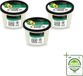 Organic Shop 3 x Masque capillaire Avocat & Miel - Hydratant et Adoucissant - 250 ml