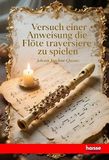 Versuch Hansebooks Versuch einer Anweisung die Flute Traversiere zu spielen