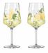 Ritzenhoff Cocktailglazen - Citroen Bloesem Design - 2 Stuks - Kristalglas - 544 ml