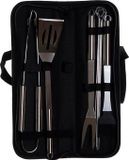 DKD Home Decor Barbecuekoffer Polyester Roestvrij staal Nylon (10 stuks)