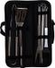 DKD Home Decor Barbecuekoffer Polyester Roestvrij staal Nylon (10 stuks)