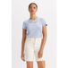 Levi's The Perfect Tee Wave Bw Fill Kentucky Blue XXS