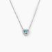 Collier Suzon Argent Blanc Oxyde De Zirconium
