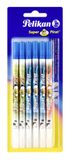 Pelikan 306696 Inktwisstift Super Pirat 850F+B, 6 stuks
