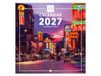 Finocam International Wall Calendar 2027 | Traveling Images | Monthly calendar. Planning, Organisation, Time Management & Productivity