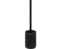 5Five Toiletborstel in houder Onyx - antraciet - polystone - 40 x 9 cm