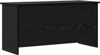 vidaXL Opbergkist Zwart eiken 100 x 40 x 50 cm