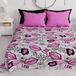 PETTI Artigiani Italiani - Sprei voor kinderen, meisjes, lente-zomer, 225 x 260 cm, voor twijfelaar, lichte deken voor twijfelaar, met lippenstift, 100% gemaakt in Italië