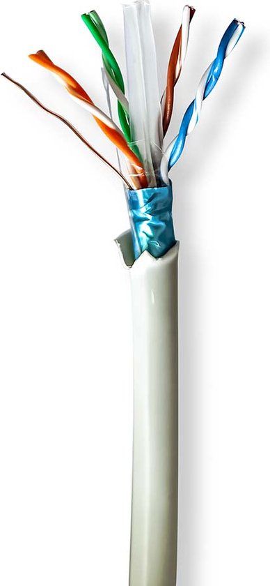 Nedis Netwerkkabel Rol - CAT6 - 305m - Grijs
