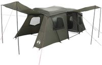 vidaXL - Instant Tent - with Rain Cover - Waterproof - 1-person - Army Green