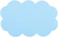 MSV Antislip Stickers Bad – Set van 4 Antislip Badmat Stickers voor Douche en Badkuip – Wolkendesign – Douchemat Antislip