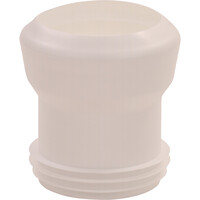 WC-afvoermanchet recht lang 100-105mm