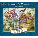 Lang Heart and Home Kalender 2024 Wandkalender