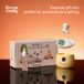 Emma Molly Coffret d'Aromathérapie Pierre en Cristal Arbre Creux MOMO (Beige) (Orange douce/Sauge/Girofle)