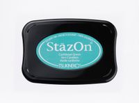 Tsukineko StazOn Stempelkussen Caribbean Green