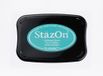 Tsukineko StazOn Stempelkussen Caribbean Green