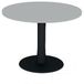 Quadrifoglio table de réunion avec plateau rond diamètre 100 cm