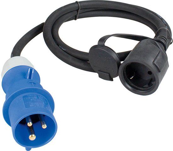 AS Schwabe Caravan CEE adapter - CEE stekker - 16A - 230V