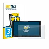 BROTECT - Screenprotector voor Kenwood DNX9190DABS - Folie Beschermfolie Beschermglas matte 3 Stuks