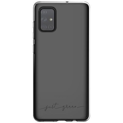 Just-Green Just Green Cover Samsung Galaxy A71 A715 Transparant