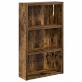 vidaXL Badkamer wandkast Gerookte Eik 30 x 10 x 50 cm