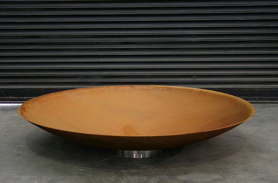 Merkloos Geroba Vuurschaal Oskol roestkleurig 120 cm