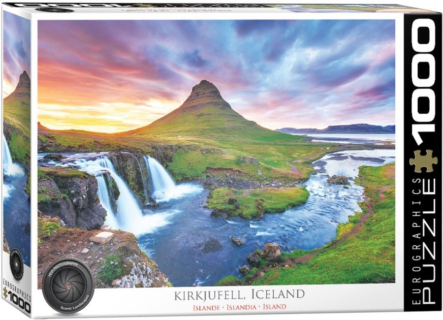 Eurographics Kikjufell - Iceland Puzzel (1000 stukjes) - 0628136656429