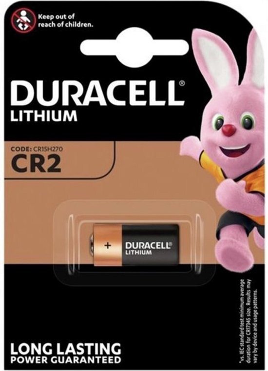 Duracell Ultra Lithium CR2 batterij 3V