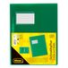 Idena 307853 - Ordner voor DIN A4, extra breed, uit polypropyleen, doorschijnend groen, 1 st.