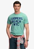 Superdry Outdoor Type T-shirt Heren XX-Large Larkspur Blue
