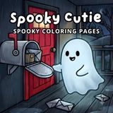 Spooky Cutie Spooky Cutie Coloring Book for Adults and Teens Featuring the Cutest Monsters in Cozy Moments Together