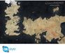 ABY Style Carte de Westeros du Trône de Fer Affiche 91,5 x 61 cm