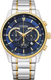 Citizen Horloge - Citizen heren horloge - Bicolor - diameter 42 mm - roestvrij staal