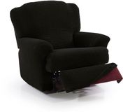 FAVERTI® Superelastische hoes voor fauteuils van 70 tot 90 cm | Modelnovelle | Zwart