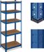 Merkloos Relaxdays Stellingkast - tot 500 kg - 180x70x45 cm - staal