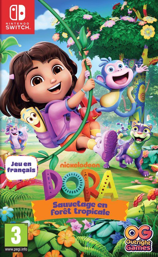 Bandai Namco Outright Games Dora Sauvetage En Forêt Tropicale - Nintendo Switch