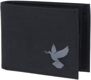 oxmox New Cryptan RFID Protect Pocketbörse Freedom Pigeon Print Grey Black
