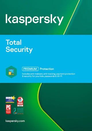 Kaspersky KL1949GDCFR Total Security 3 Apparaten 1 Jaar 2021