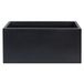 WellHome Top Garden Rotri bloempot van polyethyleen, antraciet, 70 x 30 x 30 cm