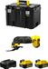 STANLEY FatMax SFMCE500M2T Outil multifonction (2 x 4,0 Ah batteries + chargeur + boîte de rangement TSTAK)
