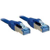 Lindy Verbindingskabel - RJ-45 (M) naar RJ-45 (M) - 2 m - SFTP, PiMF - CAT 6a - halogeenvrij, gevormd, zonder haken - blauw