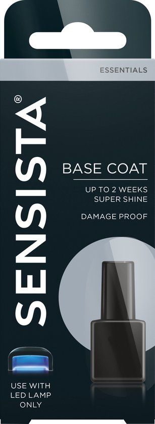 Sensista Base Coat - Gellak - Transparant - 7.5ML - Base Coat Gel nagellak voor LED lamp