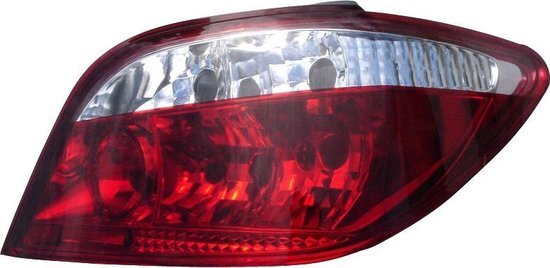 AutoStyle Set Achterlichten Peugeot 307 2001-2005 Excl. CC/SW/Break - Rood/Helder